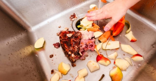 using garbage disposal